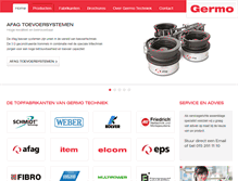 Tablet Screenshot of germotechniek.nl